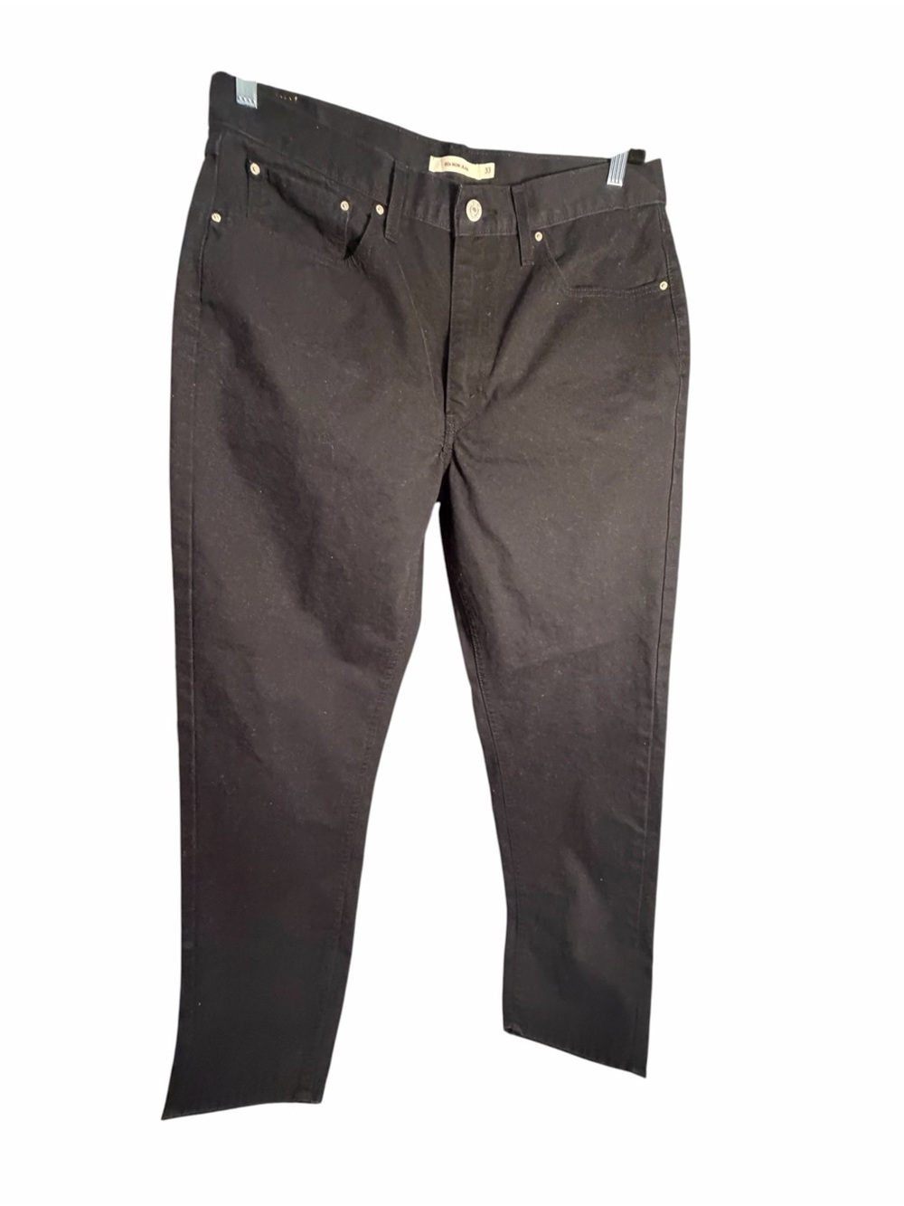 Levis 80's Mom Jeans Black Straight Leg Jeans Womens 33